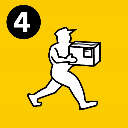 Step 4: Drop off at your nearest UPS location.
